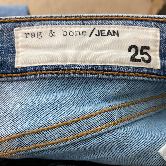 Rag & Bone Skinny Jeans Double Down Light Wash - Picture 3 of 5
